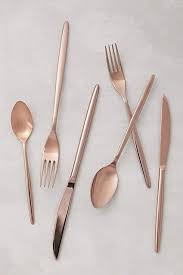 Doma Flatware Copper Flatware Home Decor Accessories Tableware