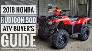 2018 Honda Fourtrax Rubicon 500 Atv Model Lineup Explained Differences Model Id Breakdown