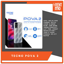 Tecno Pova 2 (6GB + 128GB) - iRentMo