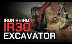 Iron Rhino | IR30 Mini Excavator Operation