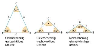 B) jedes dreieck mit zwei gleichen und einem unterschiedlichen winkel ist ein gleichschenkliges gleichseitiges rechtwinkliges stumpfwinkliges spitzwinkliges dreieck. Eigenschaften Von Dreiecken Bettermarks