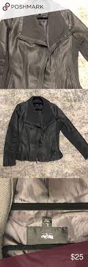 Faux Leather Jacket Mossimo Gray Leather Jacket Stylish Jackets Faux Leather Jackets