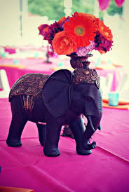 Pin By Josie Michelle Events On Colorful Bling Wedding Elephant Centerpieces Elephant Baby Shower Theme Baby Shower Decorations For Boys