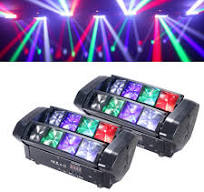 Amazon.com: DJXFLI LED Mini Spider Moving Head Light 8x5W ...