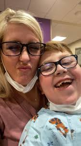 This boy still loves his haircuts!!! 🥰