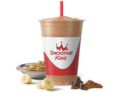 Peanut Power Plus Chocolate Smoothie In 2020 Smoothie King Recipes Smoothie King Blueberry Smoothie Recipe