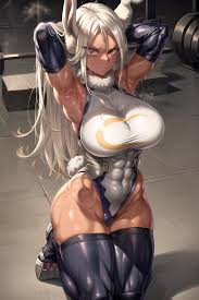 mirko (boku no hero academia) generated by edosynf | AIBooru Beta