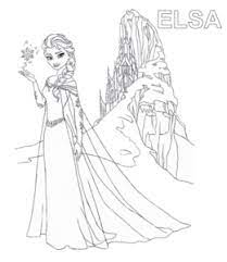 Could you help the princess to find original colors for this picture? Frozen Movie Coloring Pages Playing Learning