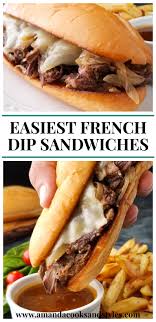 Slow Cooker French Dip Sandwiches Amanda Cooks Styles Recipe In 2020 French Dip Recipes Appetizers And Snacks French Dip Sandwich