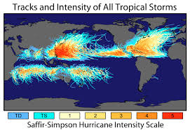 Historic Tropical Cyclone Tracks