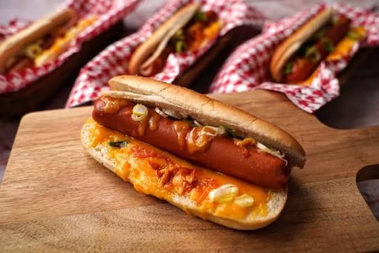 Grilled cheese dog