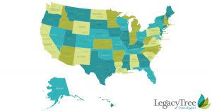 Intestate Succession By State Statutes Laws Legacy Tree