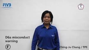 This article will list the different questions you may have about serving and the rules that are involved in those questions. Volleyball Referees Official Hand Signals D6a Misconduct Warning Tpe Youtube