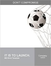 Football a4 page borders sb5551 sparklebox note boarders. Soccer Ball In Net Word Template Design Id 0000009707 Smiletemplates Com
