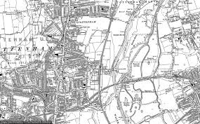 Bill nicholson way, 748 high road. Map Of Tottenham Hale 1894 Francis Frith