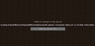 Minecraft Io Netty Channel Abstractchannel Annotatedconnectexception Timed Out Switching Servers 4 Fixes West Games