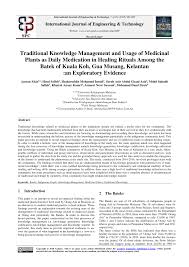 Tempat santai menarik di selangor. Pdf Traditional Knowledge Management And Usage Of Medicinal Plants As Daily Medication In Healing Rituals Among The Batek Of Kuala Koh Gua Musang Kelantan An Exploratory Evidence