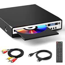 Amazon.com: DVD Player with HDMI for TV, Platinum HD DVD Players with  USB/SD Card/Mic Port, Compact All Region DVD Player with AV Cable, Support  NTSC/PAL System Full HD 1080P with Remote Control,