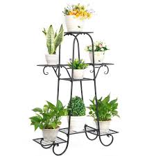 Metal planters & plant stands : Buy 7 Tier Plant Stands Indoor Metal Shelf Stand Outdoor Multilayer Potted Planters Display Rack Patio Garden Size 66 X 22 102cm At Affordable Prices Free Shipping Real Reviews With Photos Joom