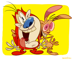 Ren And Stimpy Fan Art Cartoon Shows Cartoon Art 90s Cartoon Characters