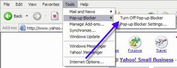 What can better pop up blocker do? Faq Disable Pop Up Blockers