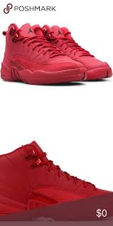 Air Jordan 12 Retro Gs Gym Red 153265 601 New With Original Box No Lid Shipped Double Boxed To Prevent Damage Authe Air Jordans Air Jordan 12 Retro Jordans