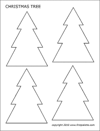 Christmas Tree Template Christmas Tree Templates Free Printable Templates Coloring Pages Firstpalette Com
