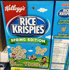 Kellogg S Rice Krispies Spring Edition Canada Rice Krispies Kelloggs Rice Krispies Granola Cereal