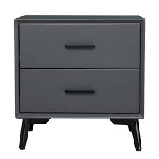 Our bedside tables keep your essentials within reach and double as a deco item. 8000 Grey Nordic Bedside Table Simple Bedroom Solid Wood Light Luxury Ins Wind Leather Bed Small Cabinet Side Locker Aliexpress