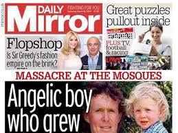 Facebook is showing information to help you better understand the purpose of a page. Daily Mirror Changes Splash Headline Describing Mosque Killer As Angelic Boy Press Gazette
