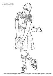 Desenhos das chiquititas para colorir. Desenhos Para Pintar Chiquititas
