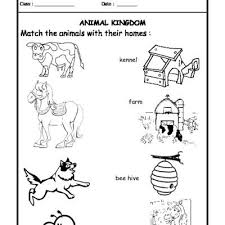 Worksheet Of Worksheet 05 Animals And Their Homes Animals And Their Habitats Animals Science Animals And Their Homes Animal Habitats Animal Worksheets