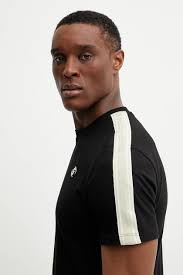 Bavlněné tričko Guess, barva černá