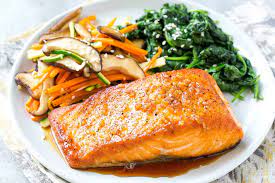 The idea is to replace unhealthy food choices without completely changing your regular eating patterns. Easy Honey Garlic Salmon Recipe Healthy Fitness Meals