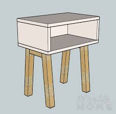 15 Diy Nightstand Plans That Are Completely Free A nightstand with discreet storage is great for when you want to avoid cluttering the surface. 15 diy nightstand plans that are