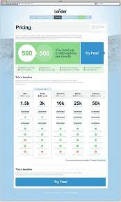 Overnight shipments will be upwards of $100. Pricing Table Lander App Via Behance Web Design Pricing Web Design Color Web Design