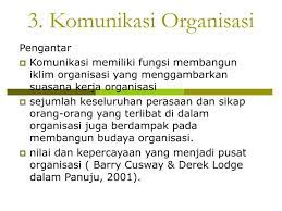 Organisasi muncul dalam dua tingkatan, yaitu tingkatan yang kurang. Ppt 3 Komunikasi Organisasi Powerpoint Presentation Free Download Id 3539794