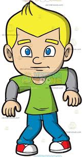 A Boy Doing A Serious Robot Dance Robot Dance Character Design References Kids Clipart