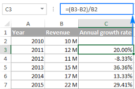 Calculate Cagr In Excel Compound Annual Growth Rate Formulas