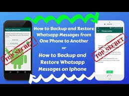 How To Backup And Restore Whatsapp Messages From One Phone To Another Transfer Whatsapp Chats Youtube Whatsapp Message Messages Phone