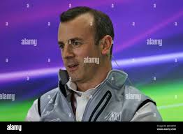 Stephen Fitzpatrick (GBR) Manor Racing Team Owner in the FIA Press  Conference. Abu Dhabi Grand Prix, Friday 25th November 2016. Yas Marina  Circuit, Abu Dhabi, UAE Stock Photo