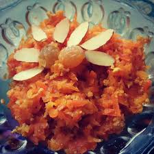 Homemade Gajar Ka Halwa Carrot Pudding With Saffron Resins And Almonds Food Gajar Ka Halwa Meals