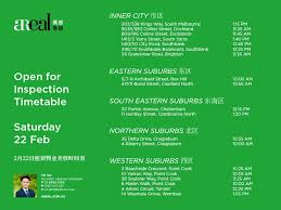 Check Out The Saturday Rental Ofi Timetable For This Saturday City Road Docklands South Yarra
