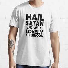 But alas, we did and click through the slideshow below as movie fanatic presents the 15 top kingsman: Kingsman Secret Service Hail Satan Have A Lovely Afternoon T Shirt By Nattalieee Redbubble