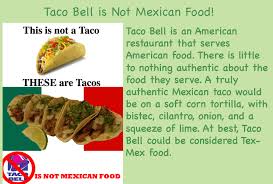 Taco Bell In Mexico Spanish Food Unit Taco Bell Mexican Food Recipes