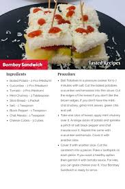 Bombay Veg Sandwich Recipe Tastedrecipes Recipe Recipes Food Tasting Food