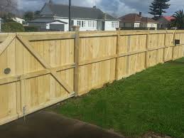 We have part hedge and wooden fence along our boundary at our waikanae beach bach. Southern Alps Wooden Fence With Driveway Pedestrian Gate Auckland Fences