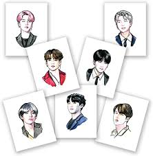 Maybe you would like to learn more about one of these? Amazon Com Atozstudio Bts Juego De 7 Impresiones Bts Music Wall Art Home Decor Kim Seok Jin Park Jimin Kim Taehyung Jeon Jungkook Suga Pictures 11x14 Hogar Y Cocina