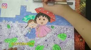 Doa apabila turun hujan alqur anmulia. Maruko Chan Di Musim Hujan Speed Drawing Mewarnai Youtube