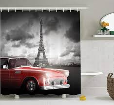 Párizs zuhanyfüggöny vintage eső franciaország torony zuhanyzó függöny  fürdőszoba poliészter autó utca sötét felhők rendelés \ Fürdőszoba Termékek  | Bolt-Alku.cam